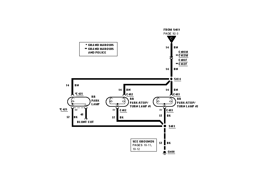 Wire diagram for a 2000 crown vic | Body and Interior | Crownvic.net
